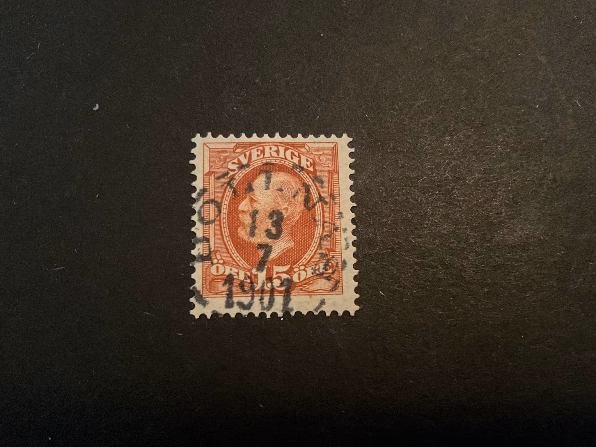 Oscar II facit 55 praktstämplat BOLLNÄS