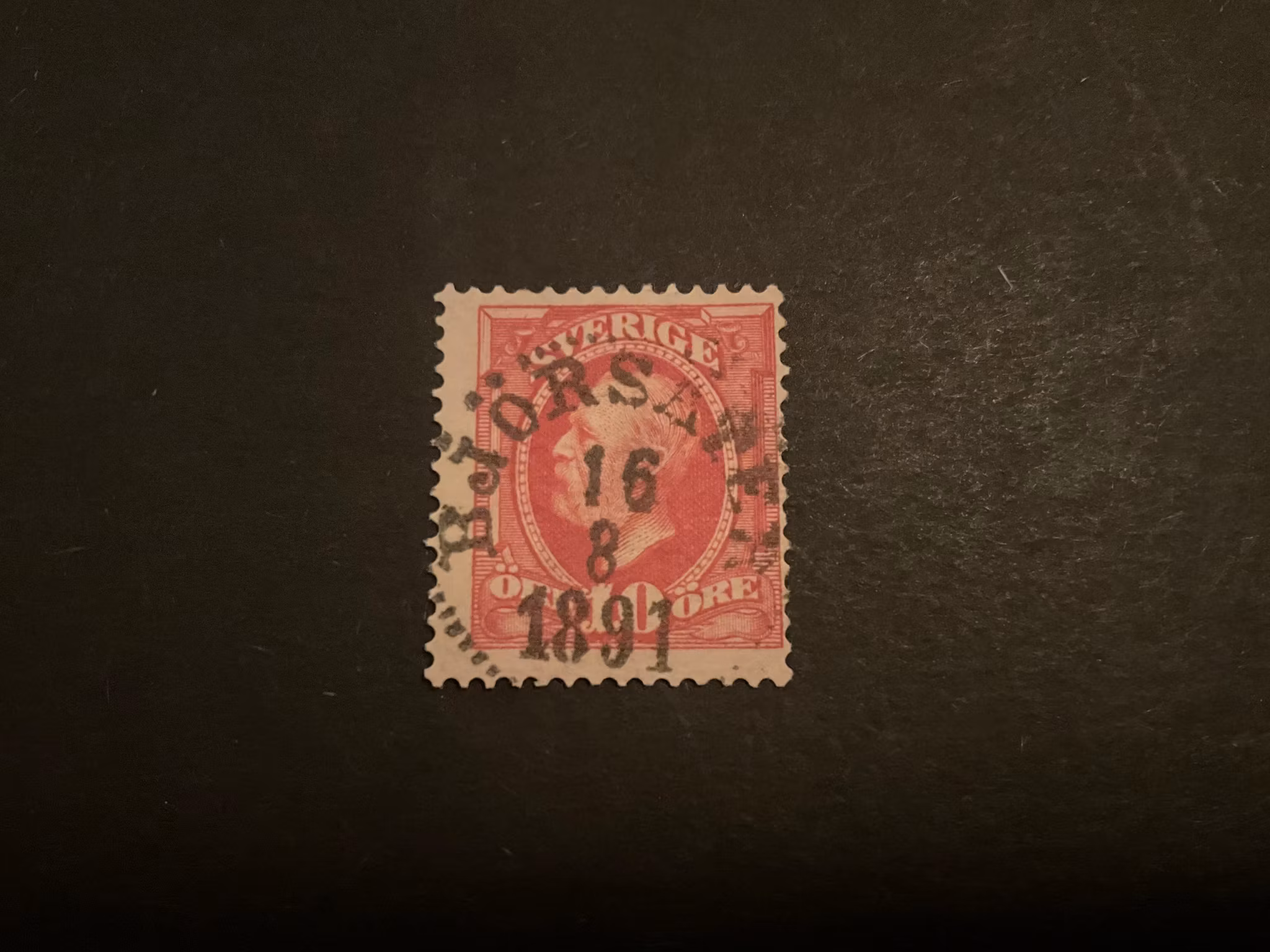 Oscar II facit 54 praktstämplat BJÖRSÄTER