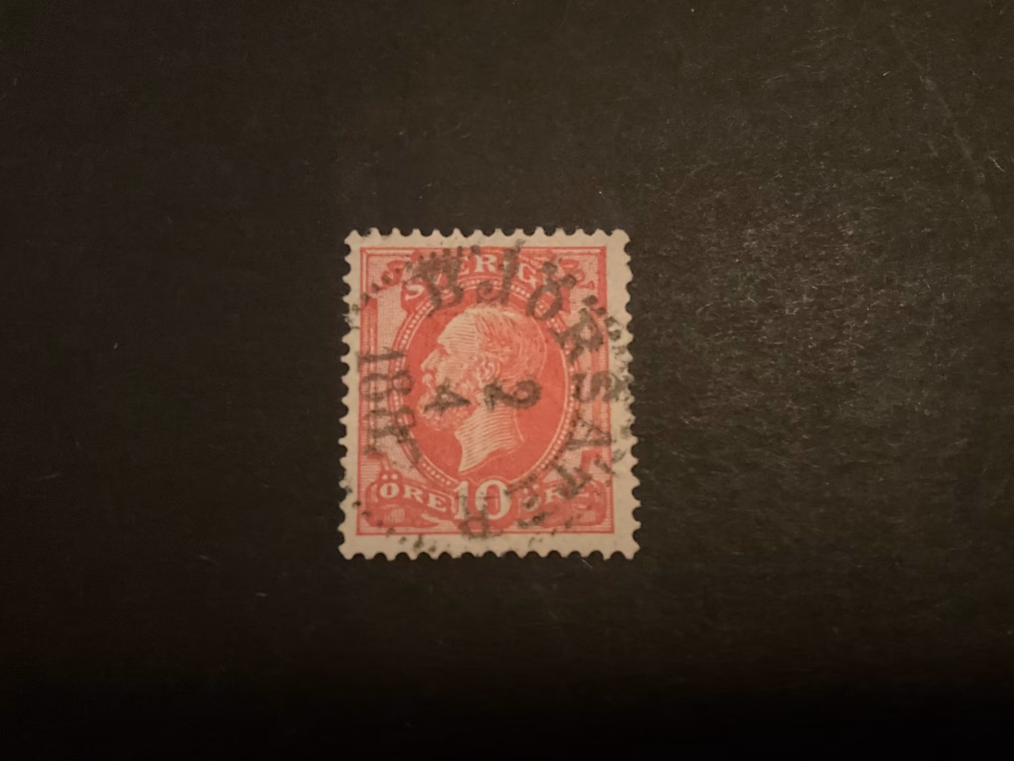 Oscar II facit 45 praktstämplat BJÖRSÄTER