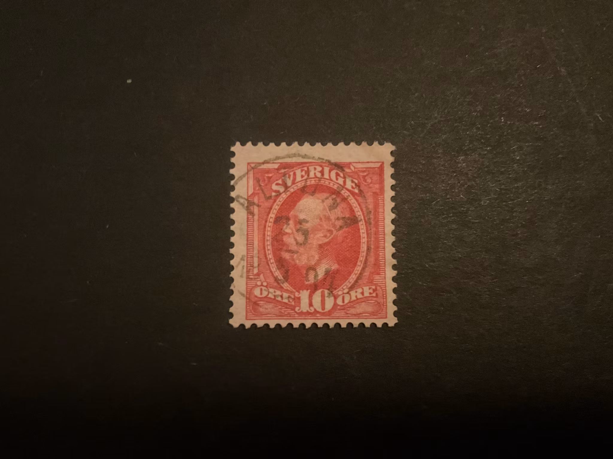 Oscar II facit 54 praktstämplat ALTUNA