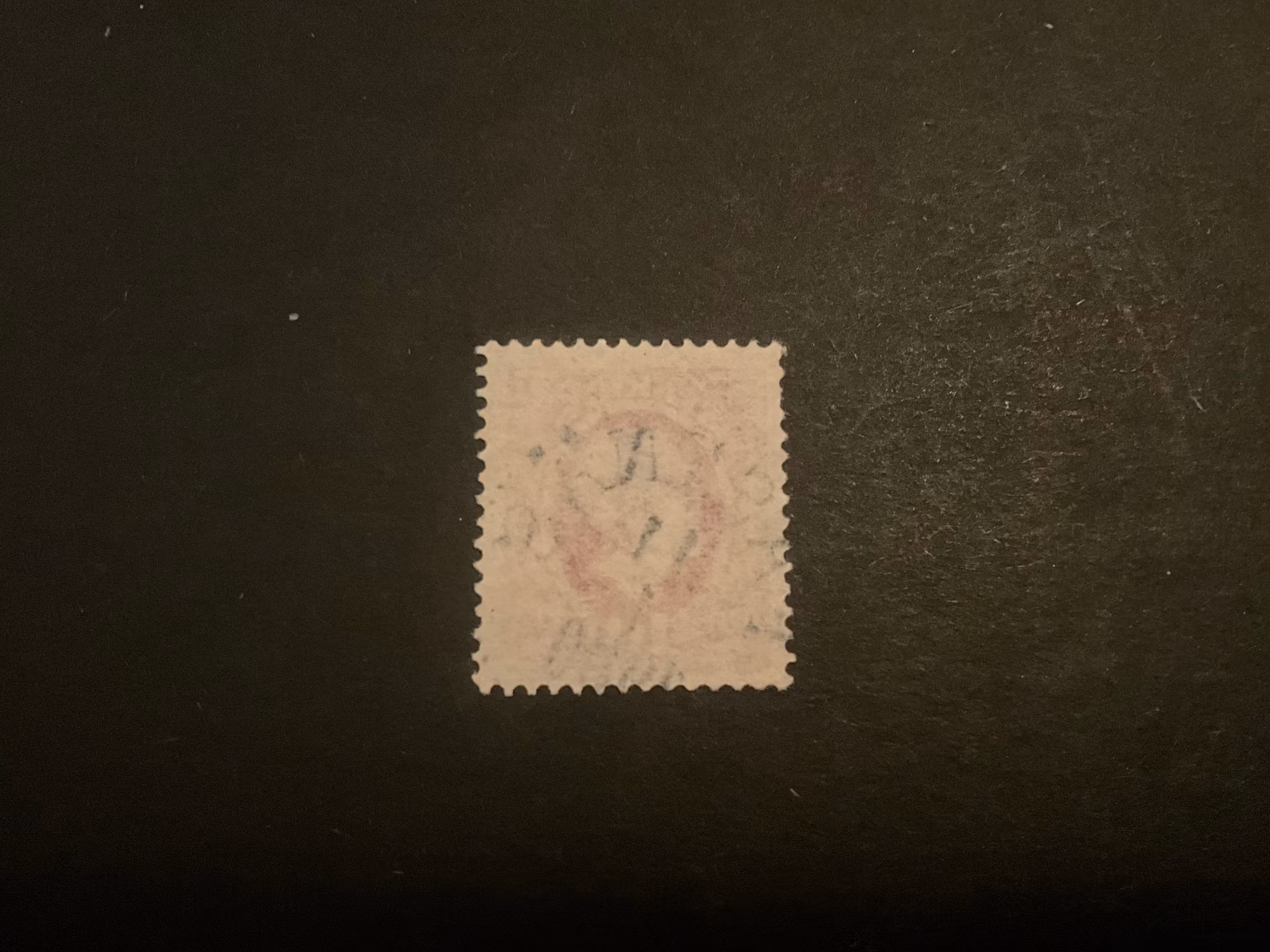 Oscar II facit 54 praktstämplat FASTNÅS