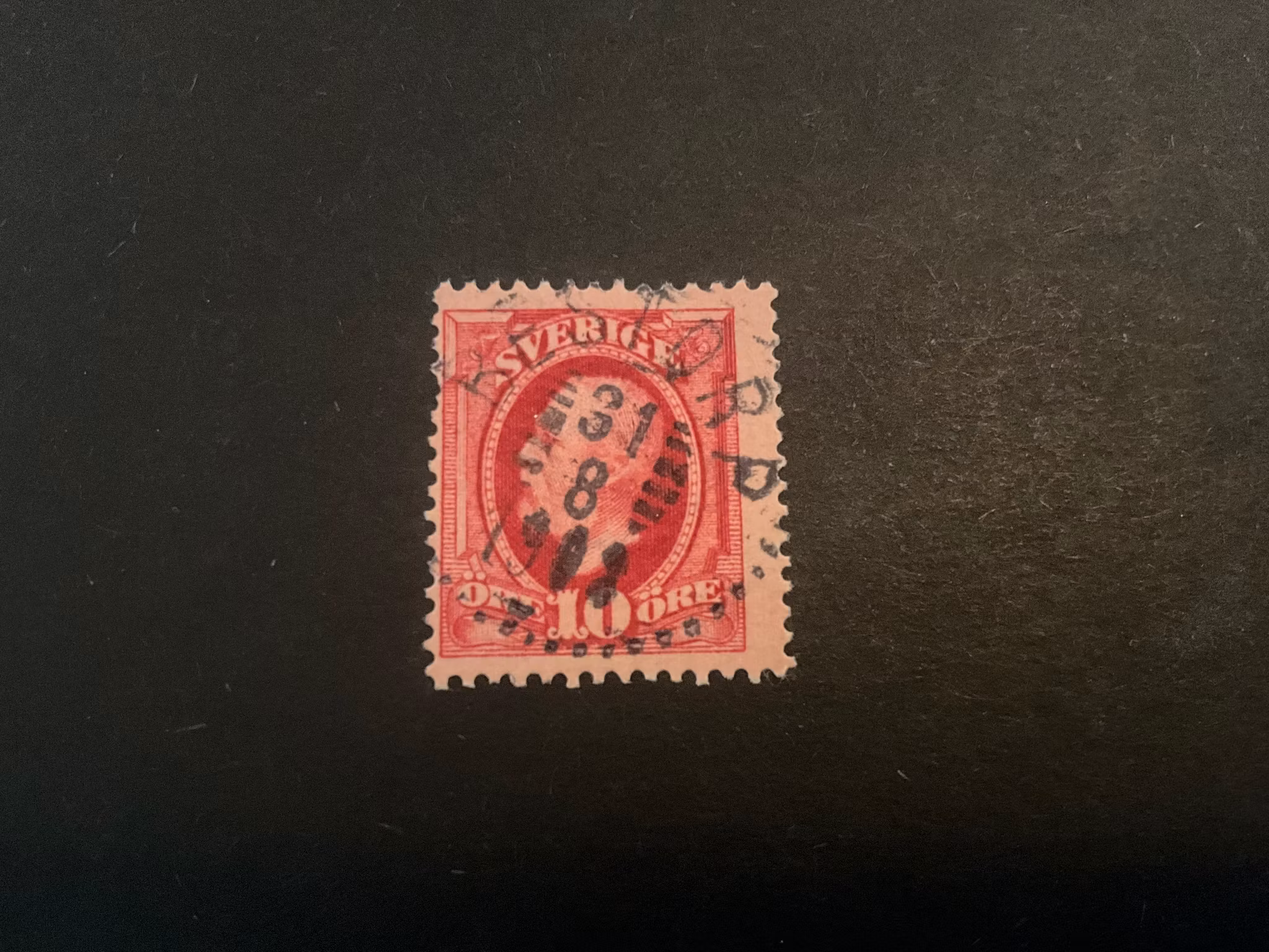 Oscar II facit 54 praktstämplat BESTORP