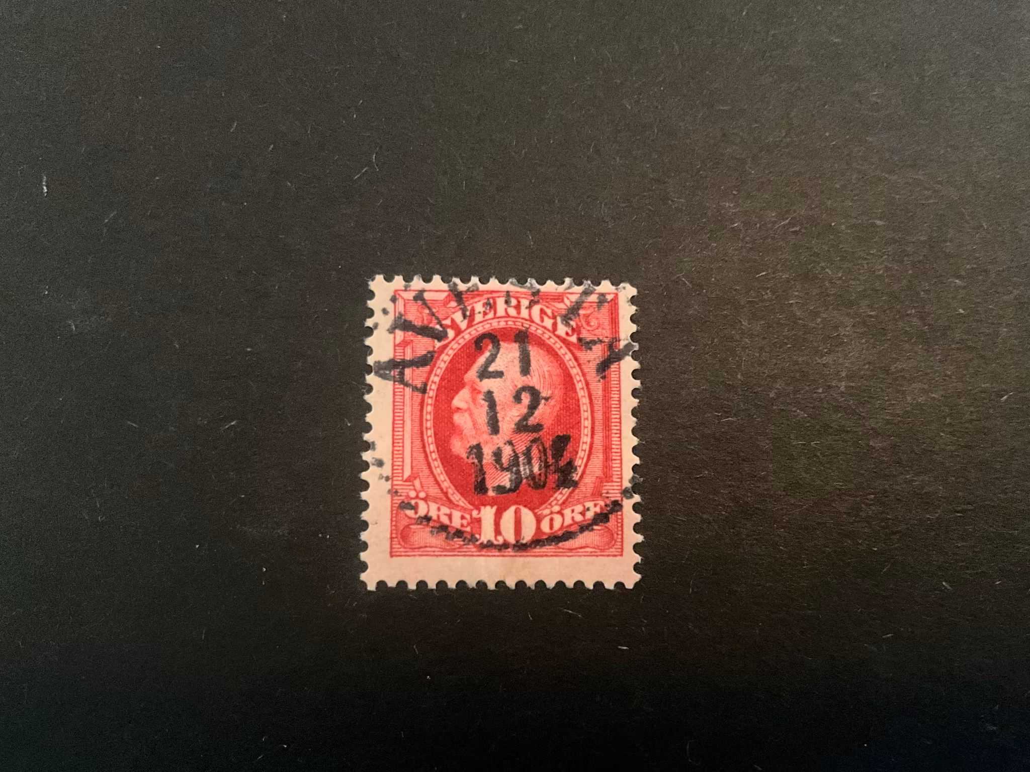 Oscar II facit 54 praktstämplat AVESTA