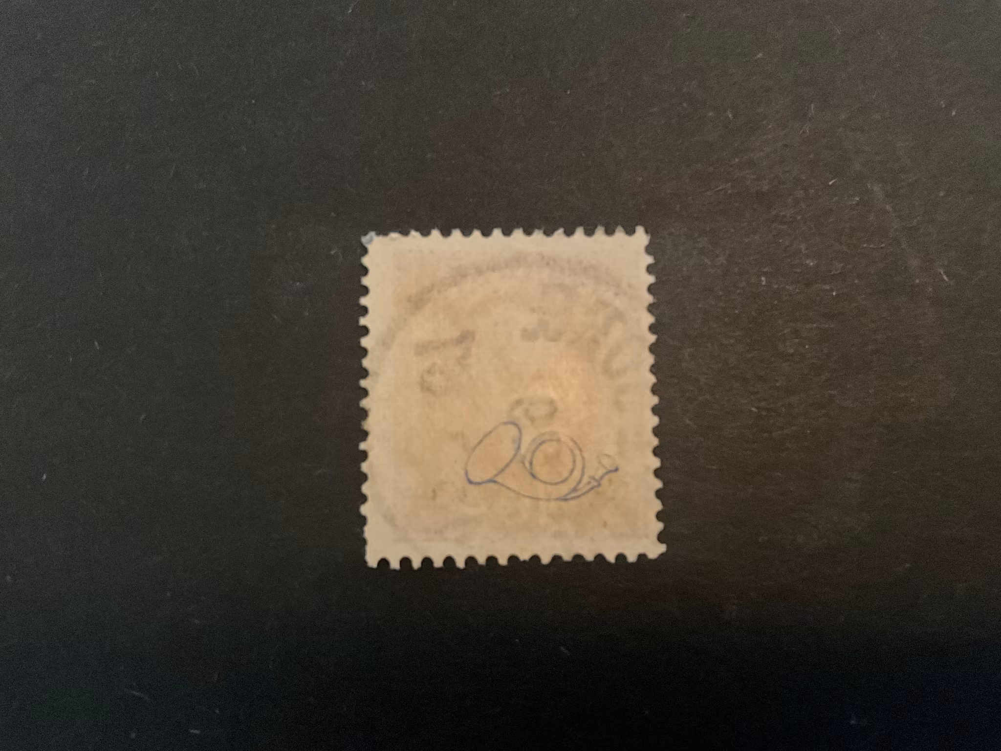 Oscar II facit 45 fin stämpel GÖTEBORG, med marginalposthorn