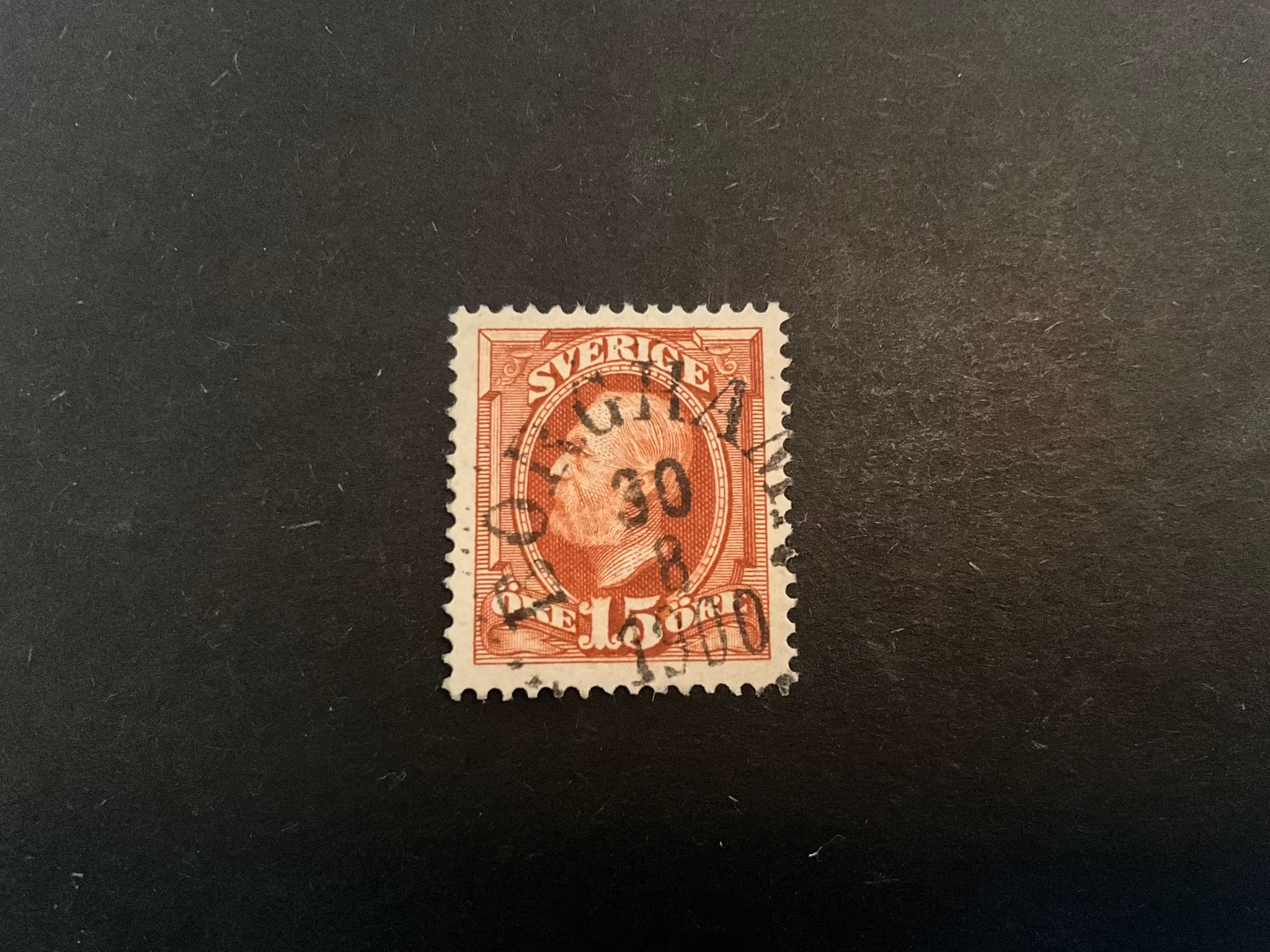 Oscar II facit 55 praktstämplat BORGHAMN
