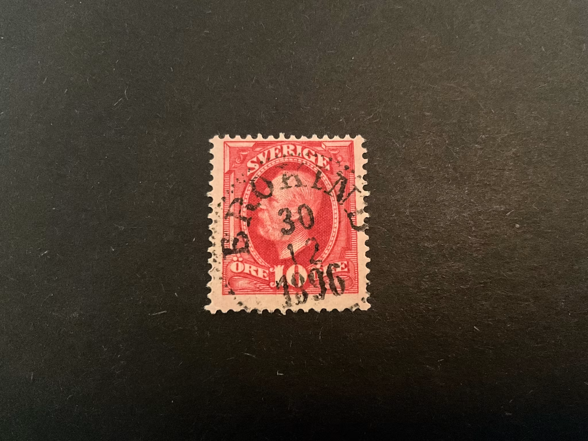 Oscar II facit 54 praktstämplat BROKIND