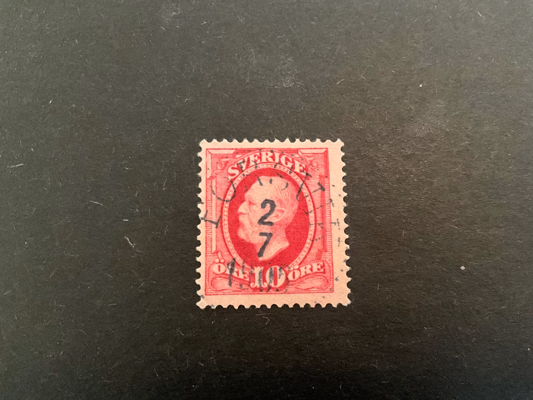 Oscar II facit 54 praktstämplat FORSVIK