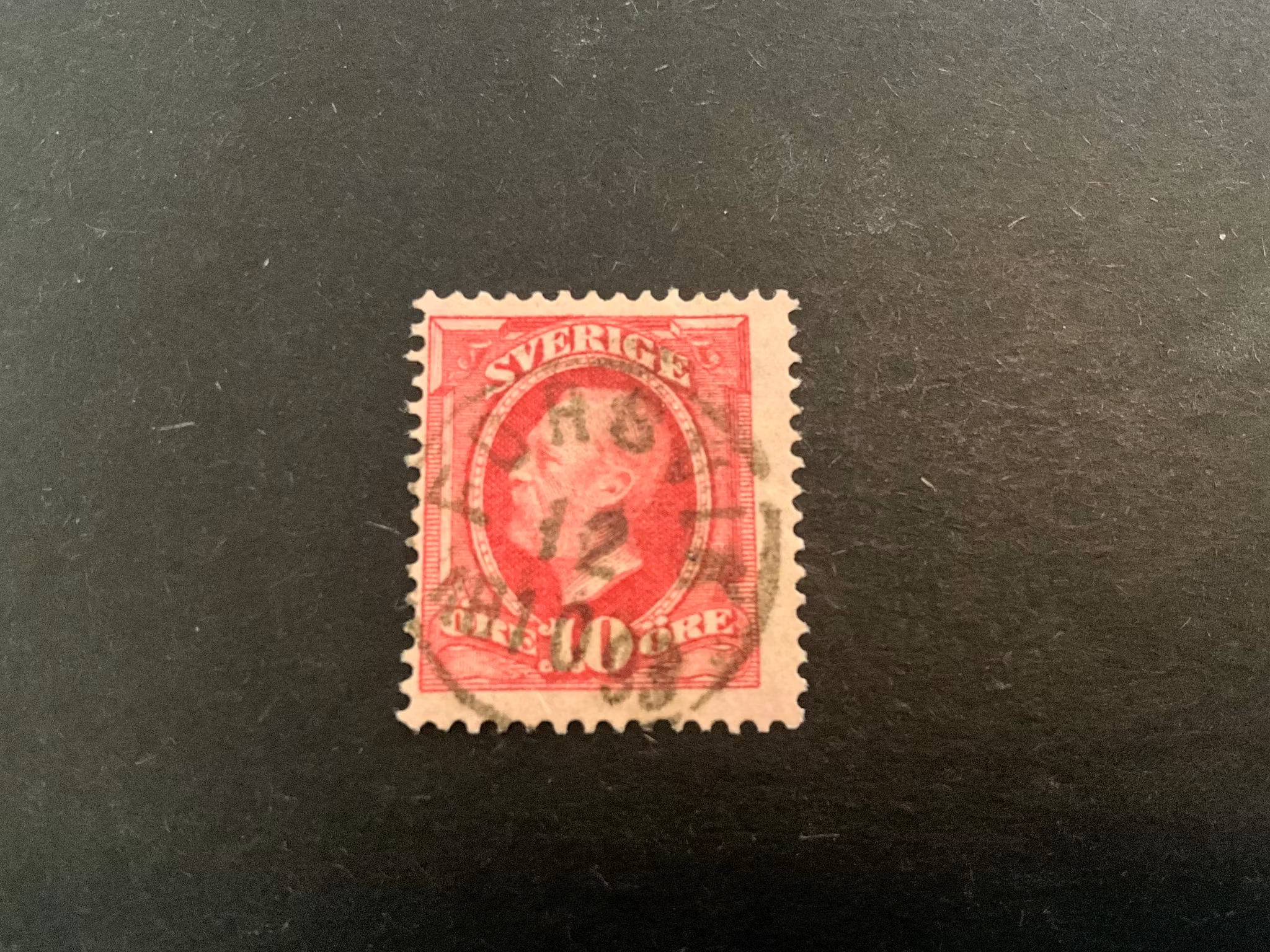 Oscar II facit 54 praktstämplat BELLÖ