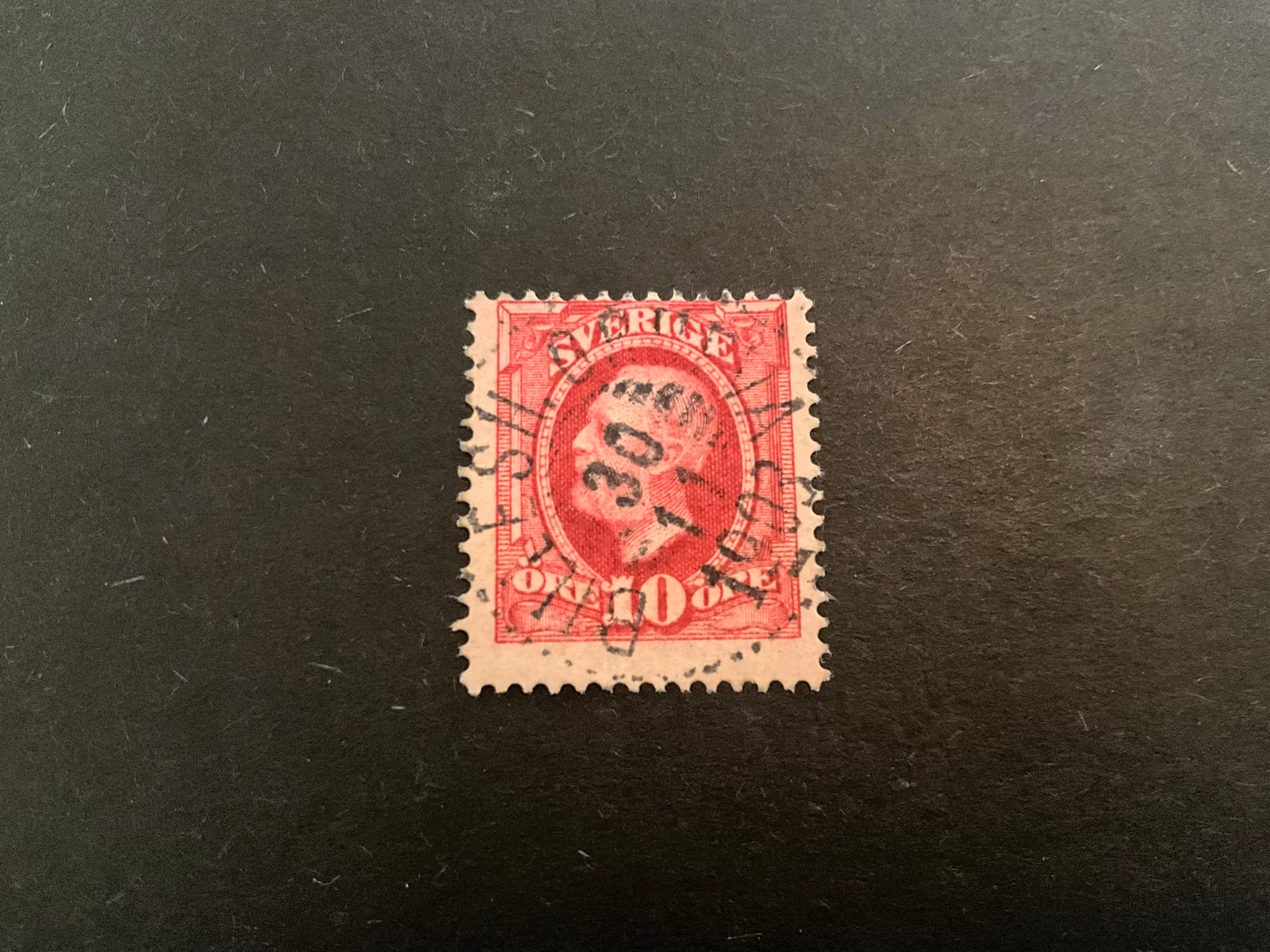 Oscar II facit 54 praktstämplat BILLESH. GRUFVA