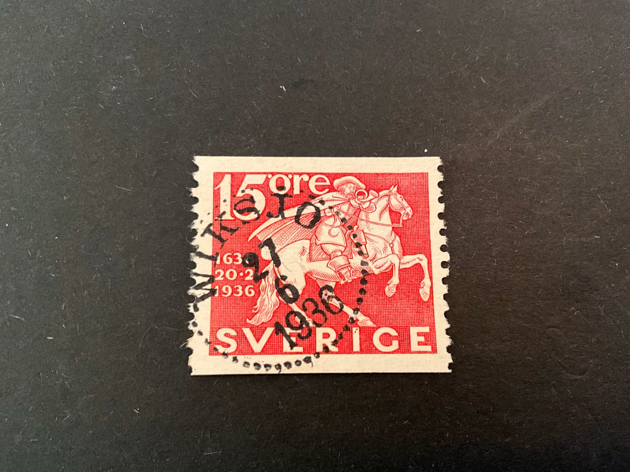 Postverket facit 248 A praktstämplat WIKSJÖ