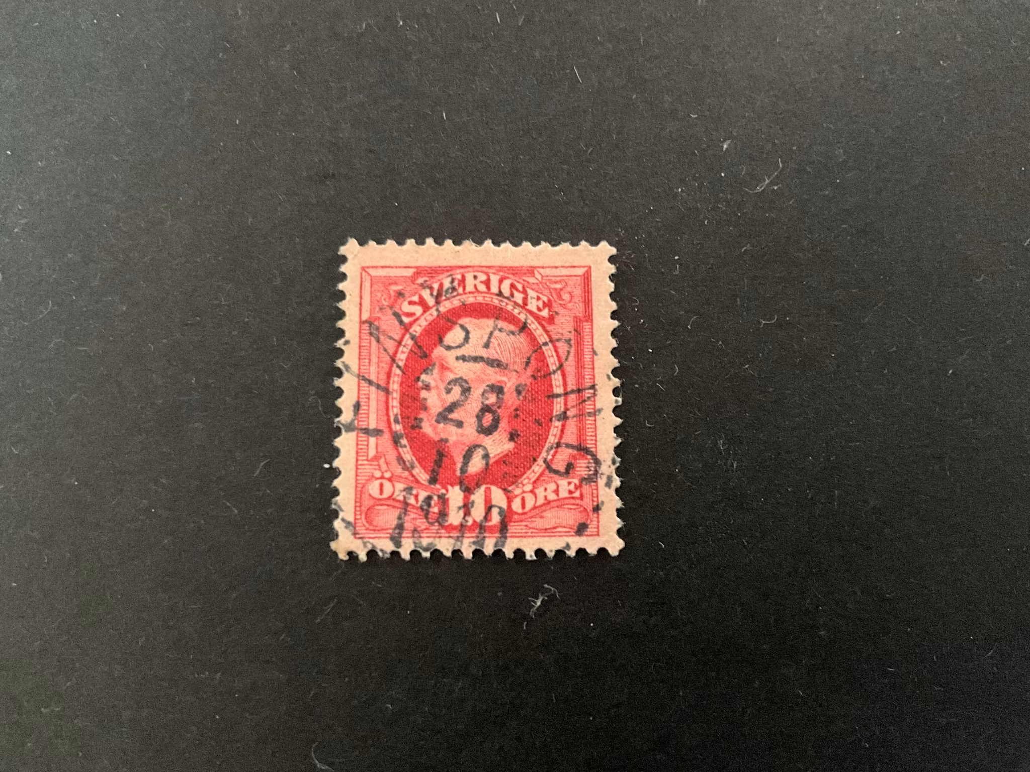 Oscar II facit 54 praktstämplat FINSPONG