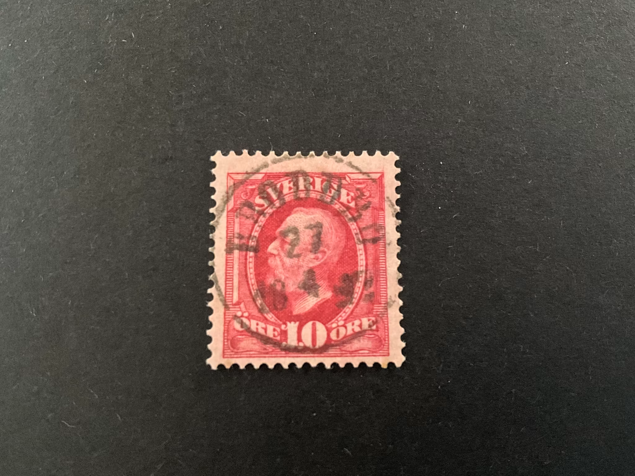 Oscar II facit 54 praktstämplat BRODDBO