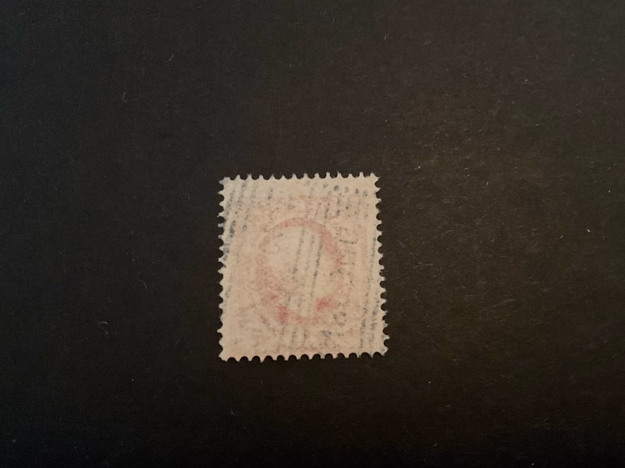 Oscar II facit 54 handrullstämplad FINSPONG