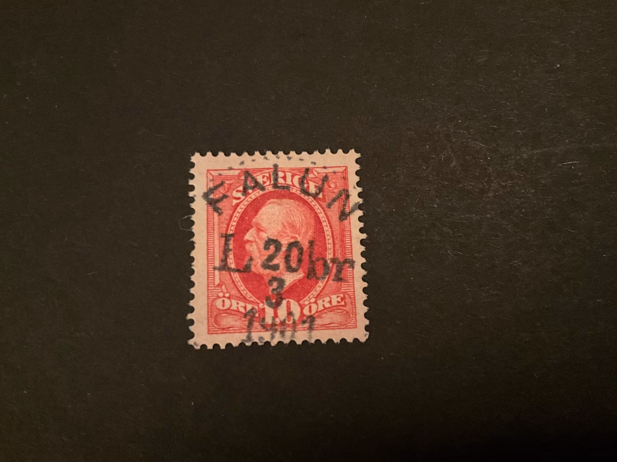 Oscar II facit 54 praktstämplat FALUN LBR