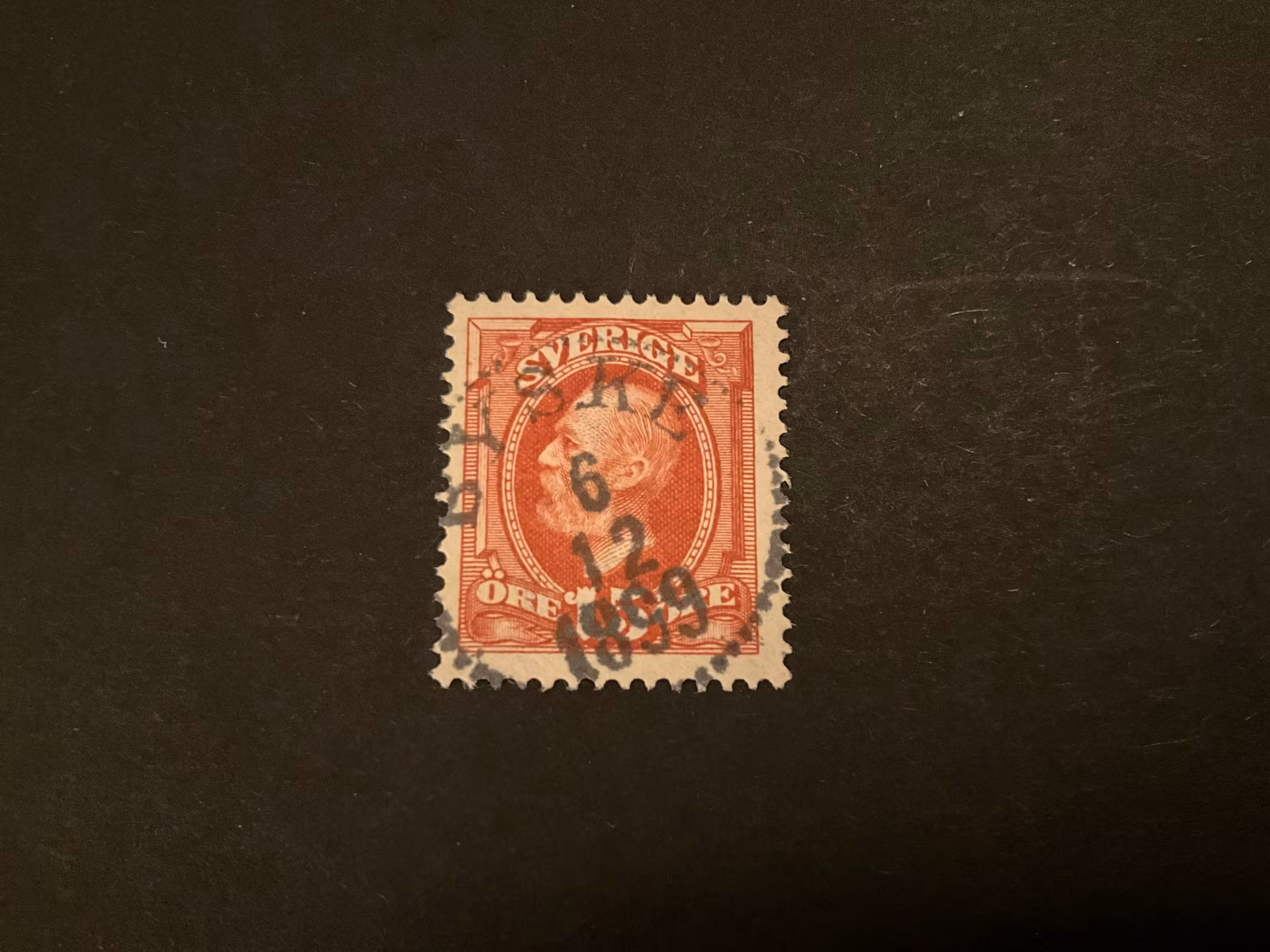 Oscar II facit 55 praktstämplat BYSKE