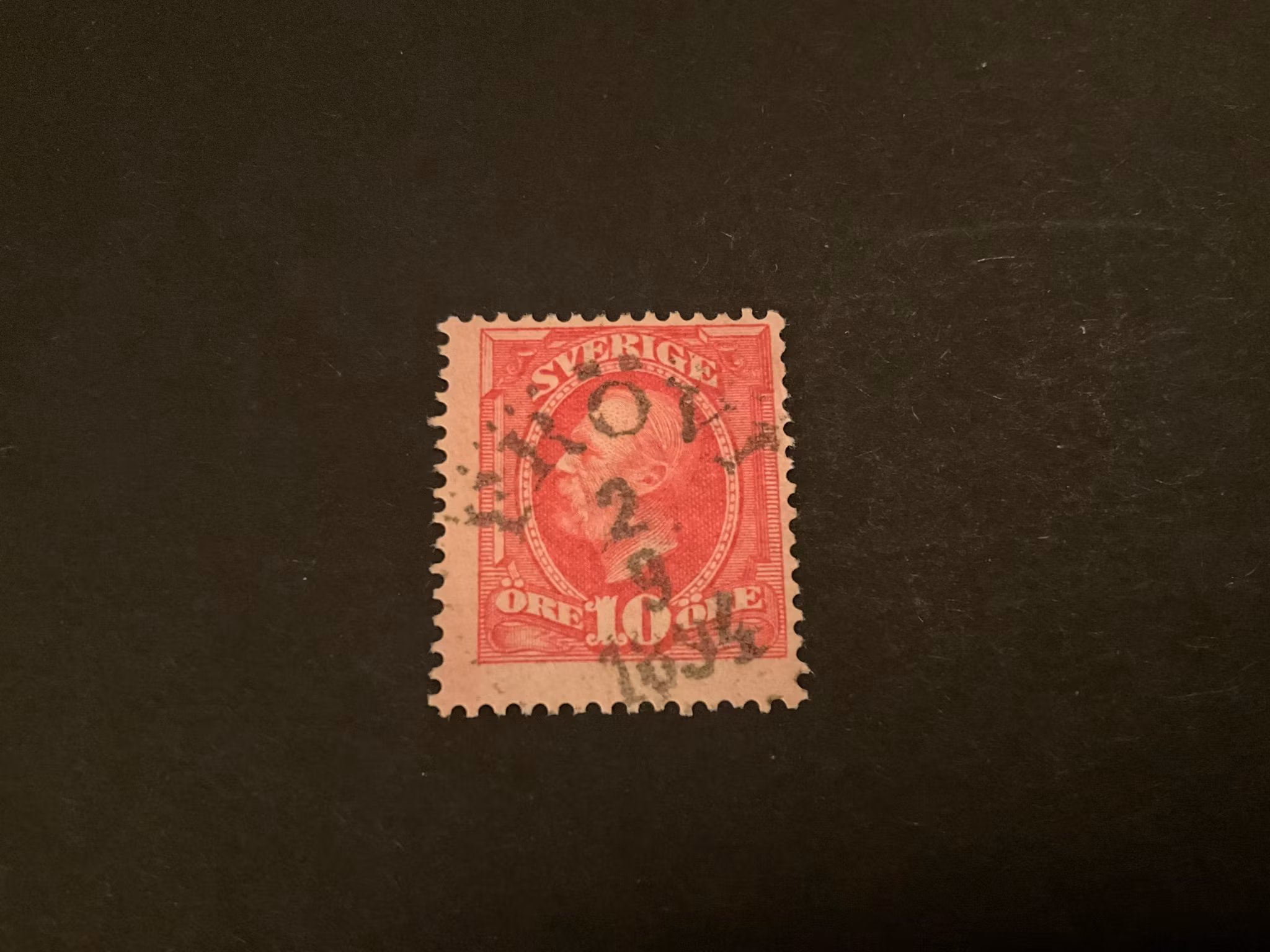 Oscar II facit 54 praktstämplat FRÖVI