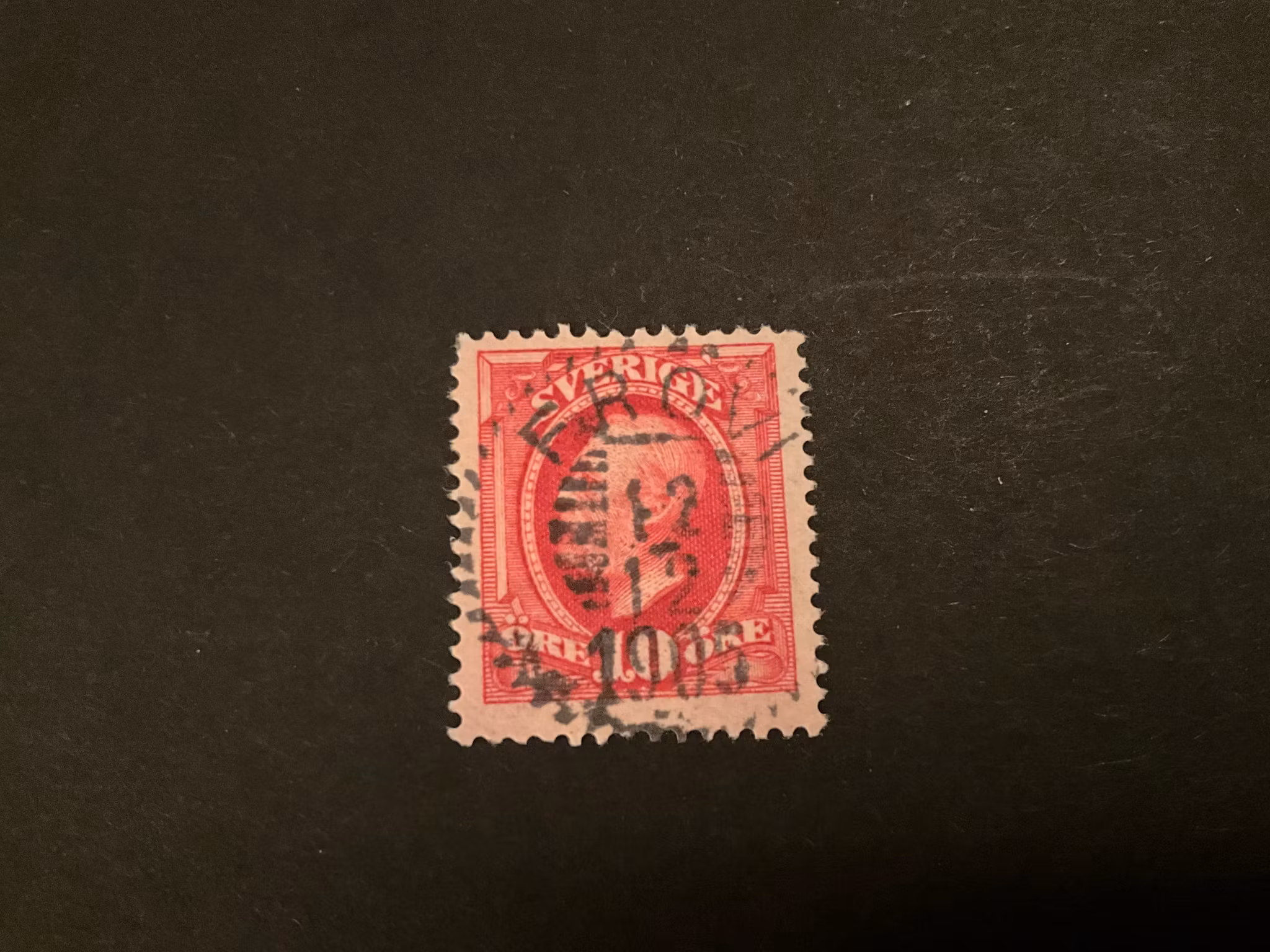 Oscar II facit 54 lyxstämplat FRÖVI