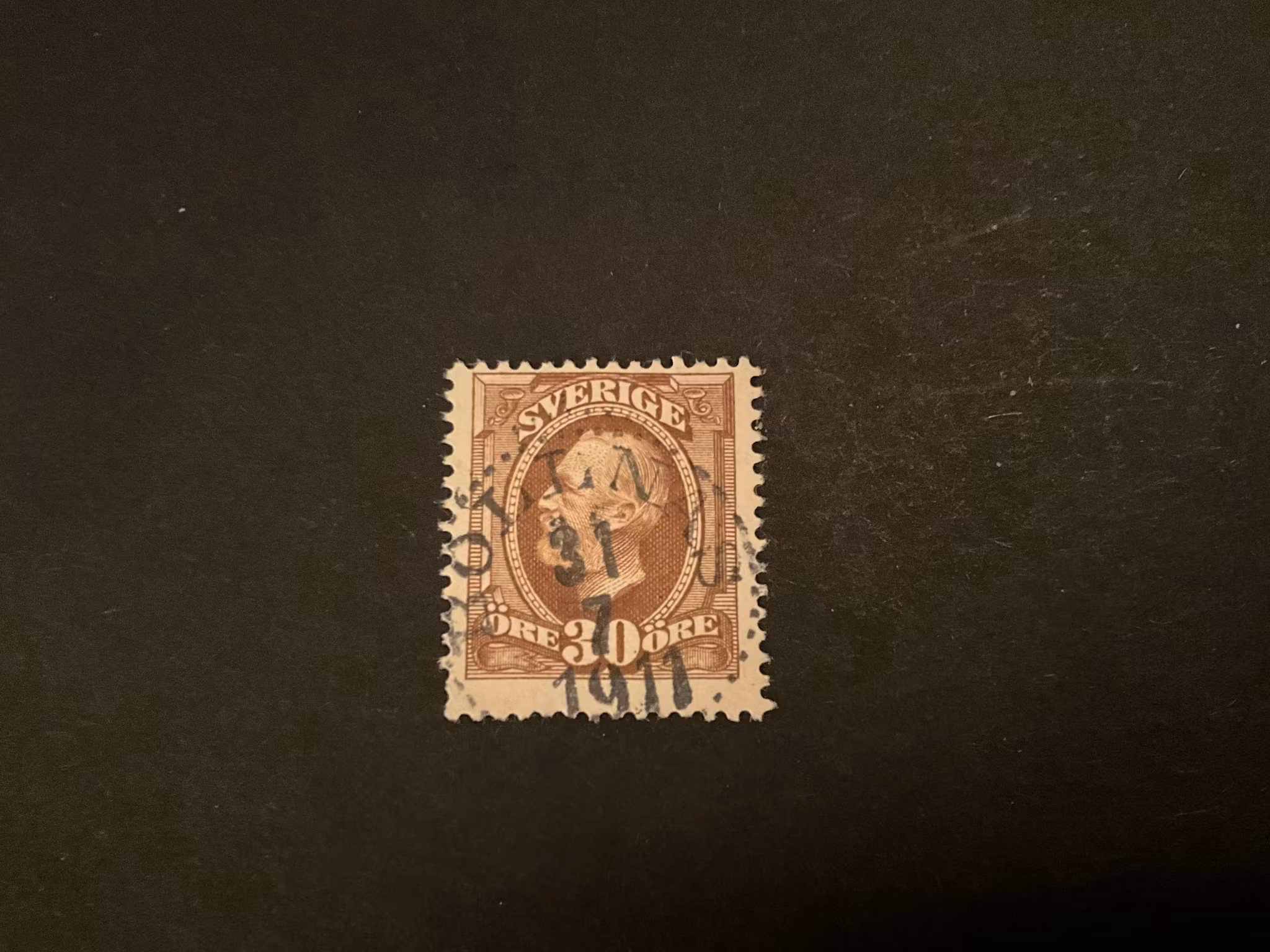 Oscar II facit 58 praktstämplat BOLLNÄS