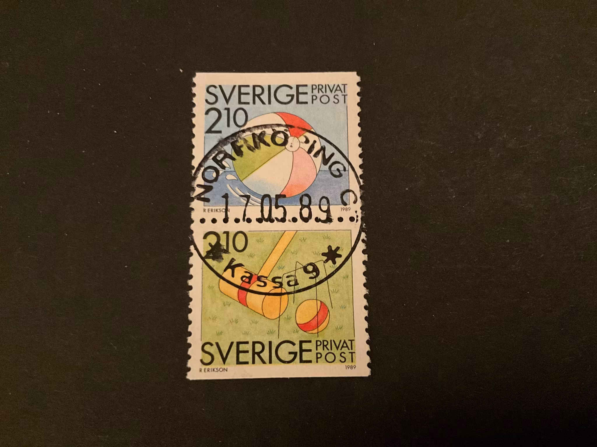 Rabattmäken XI facit 1565 SX lyxstämplat NORRKÖPING C; första dag