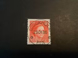 Drottning Silvia typ II facit 1388 lyxstämplat STOCKHOLM, första dag