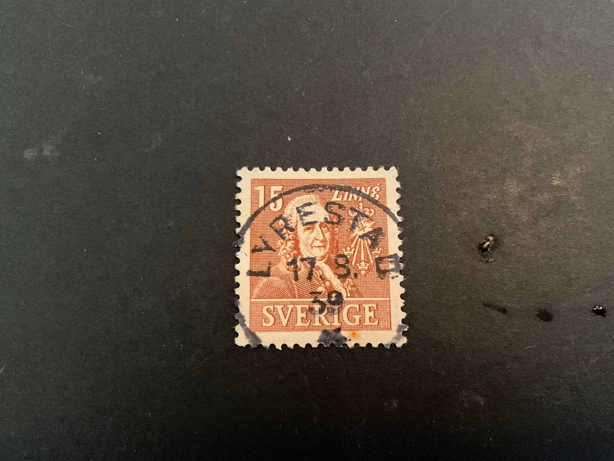 Linné facit 321 C praktstämplat LYRESTAD