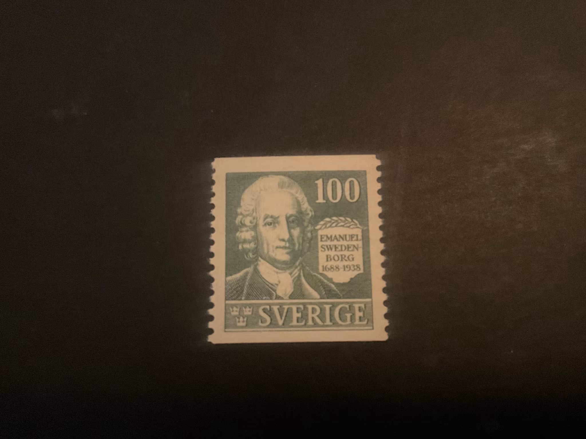 Sweenborg facit 260 postfriskt märke
