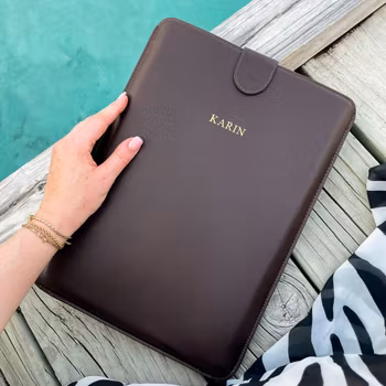 Dark Brown laptop case