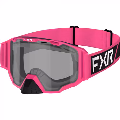FXR Maverick Clear Skoterglasögon, Barn/Ungdom 22 E-Pink
