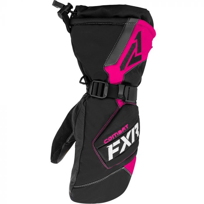 FXR W Combat Skoterhandskar 22 Black/Fuchsia