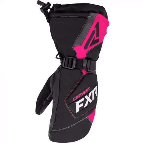 FXR W Combat Skoterhandskar 22 Black/Fuchsia