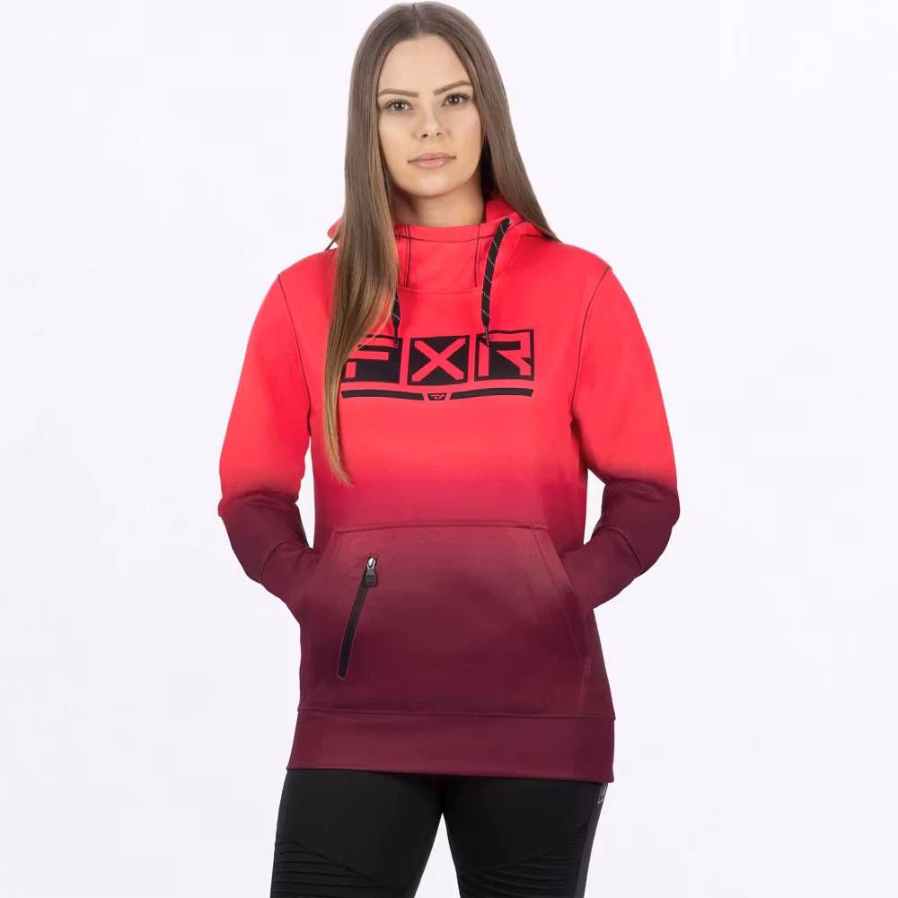 WOMEN'S PODIUM TECH PULLOVER HOODIE