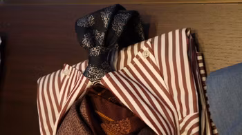 Paisley Silk Tie - Untipped - Navy Blue/White/Turquoise