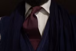 Cotton Micro - Navy Blue/Red