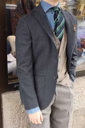 Väst Merinoull - Beige