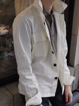 Overshirt Cotton - Creme