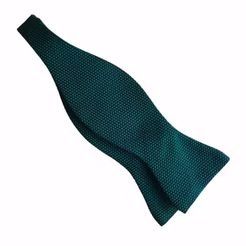 Solid Grenadine Bow Tie - Green