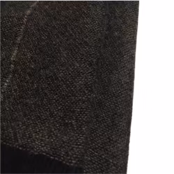 Solid Wool/Cashmere - Brown/Navy Blue