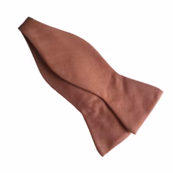 Solaro Cotton/Wool Bow Tie - Orange