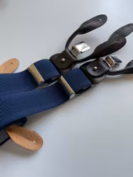 Solid Suspenders Stretch - Navy Blue