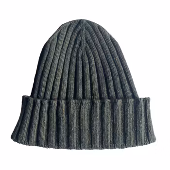 Donegal Wool Cap - Olive Green