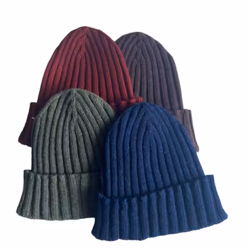 Donegal Wool Cap - Rust