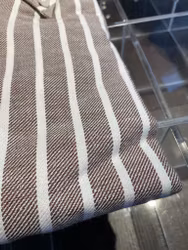 Striped Shirt - Brown/White