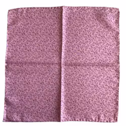 Småblommig Sidennäsduk - Rosa