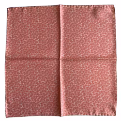 Småblommig Sidennäsduk - Blekt Röd