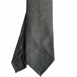 Solid Bamboo Tie - Untipped - Green