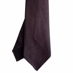 Solid Wool Tie - Untipped - Lilac