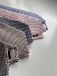 Solid Silk Grenadine Grossa Tie - Navy Blue