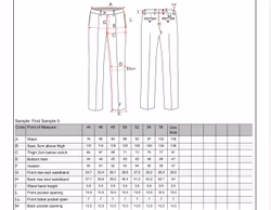 Seersucker Trousers - High Waist - Olive Green