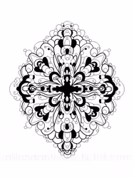 Grafiskt print - Ornament
