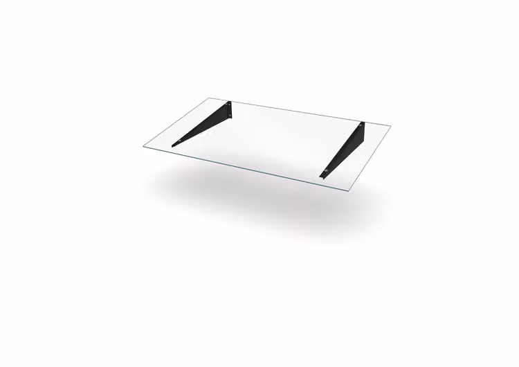 Glas Entrétak Easy Collection Flat D=800